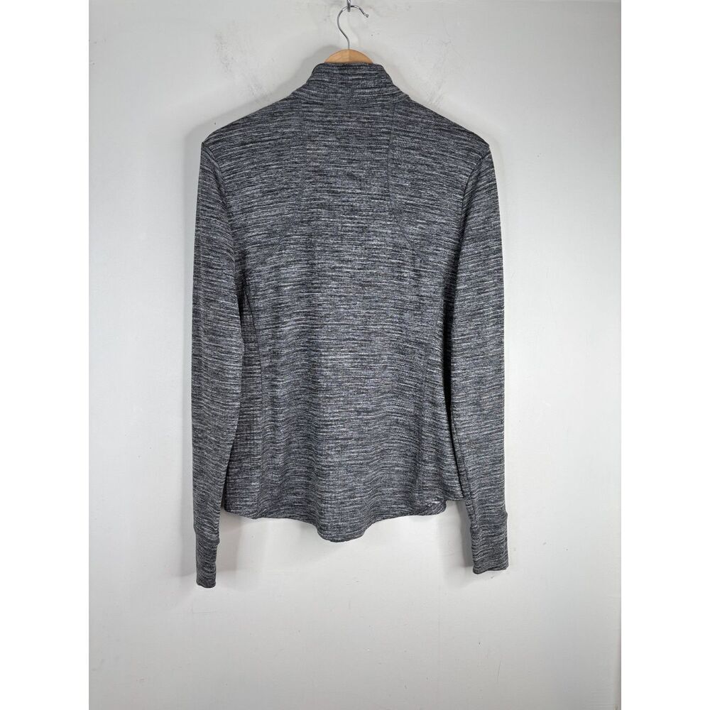 Ariat Lowell 1/4 Zip Baselayer XL Grey Space Dye AriatTek Pullover Mockneck Hike - Picture 5 of 11